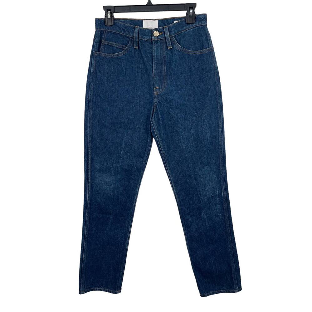 Frame Jeans Le Italien straight denim dark blue size 26
